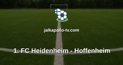 Bundesliga: 1. FC Heidenheim - Hoffenheim