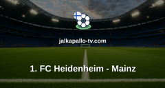 Bundesliga: 1. FC Heidenheim - Mainz