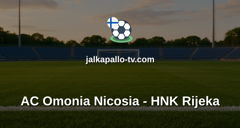Konferenssiliiga: AC Omonia Nicosia - HNK Rijeka