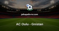 Veikkausliiga: AC Oulu - Gnistan