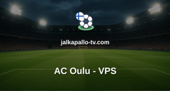 Veikkausliiga: AC Oulu - VPS