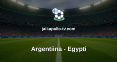 FIFA:n MM-kisat: Argentiina - Egypti