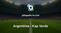 FIFA:n MM-kisat: Argentiina - Kap Verde