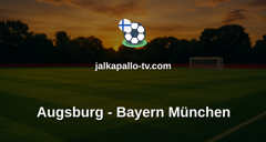 Bundesliga: Augsburg - Bayern München