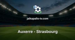 Ligue 1: Auxerre - Strasbourg