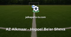 Eurooppa-liiga: AZ Alkmaar - Hapoel Be'er Sheva