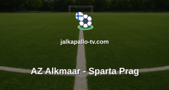 Konferenssiliiga: AZ Alkmaar - Sparta Prag