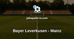 Bundesliga: Bayer Leverkusen - Mainz