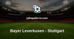 Bundesliga: Bayer Leverkusen - Stuttgart