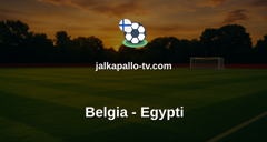 FIFA:n MM-kisat: Belgia - Egypti