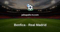 Champions League: Benfica - Real Madrid