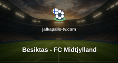 Eurooppa-liiga: Besiktas - FC Midtjylland