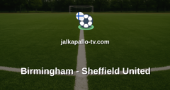 Championship: Birmingham - Sheffield United