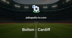 Championship: Bolton - Cardiff