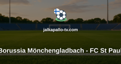 Bundesliga: Borussia Mönchengladbach - FC St Pauli