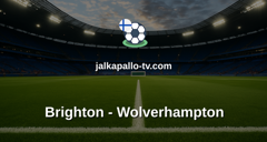 Valioliiga: Brighton - Wolverhampton