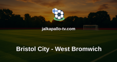 Championship: Bristol City - West Bromwich