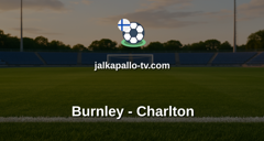 Championship: Burnley - Charlton