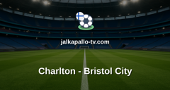 Championship: Charlton - Bristol City