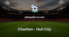 Championship: Charlton - Hull City