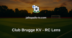 Champions League: Club Brugge KV - RC Lens