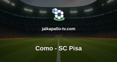 Serie A: Como - SC Pisa