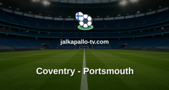 Championship: Coventry - Portsmouth