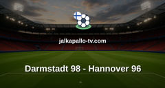 Bundesliga 2: Darmstadt 98 - Hannover 96