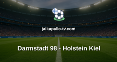 Bundesliga 2: Darmstadt 98 - Holstein Kiel