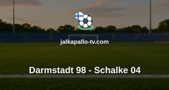 Bundesliga 2: Darmstadt 98 - Schalke 04