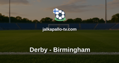 Championship: Derby - Birmingham