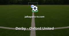 Championship: Derby - Oxford United