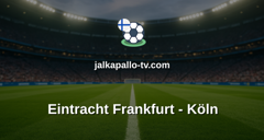 Bundesliga: Eintracht Frankfurt - Köln
