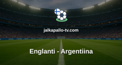 FIFA:n MM-kisat: Englanti - Argentiina