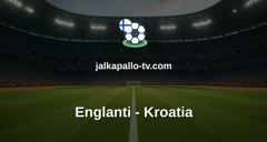 FIFA:n MM-kisat: Englanti - Kroatia