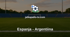 FIFA:n MM-kisat: Espanja - Argentiina