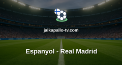 La Liga: Espanyol - Real Madrid