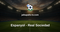 La Liga: Espanyol - Real Sociedad
