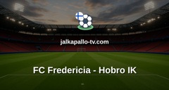 Tanskan 1. divisioona: FC Fredericia - Hobro IK