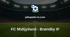 Superliga: FC Midtjylland - Brøndby IF