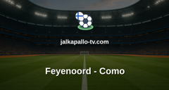 Champions League: Feyenoord - Como