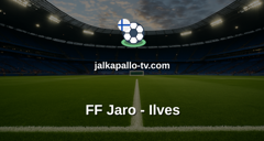 Veikkausliiga: FF Jaro - Ilves