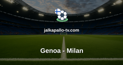 Serie A: Genoa - Milan