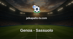 Serie A: Genoa - Sassuolo