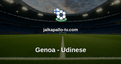 Serie A: Genoa - Udinese