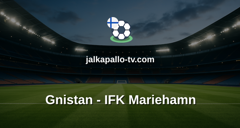 Veikkausliiga: Gnistan - IFK Mariehamn