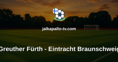 Bundesliga 2: Greuther Fürth - Eintracht Braunschweig
