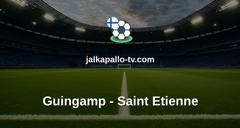 Ligue 2: Guingamp - Saint Etienne