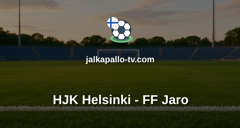 Veikkausliiga: HJK Helsinki - FF Jaro