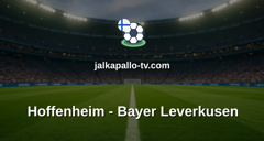 Bundesliga: Hoffenheim - Bayer Leverkusen